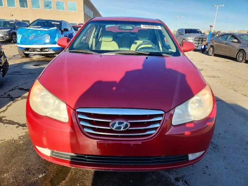 2010 HYUNDAI ELANTRA BLUE  