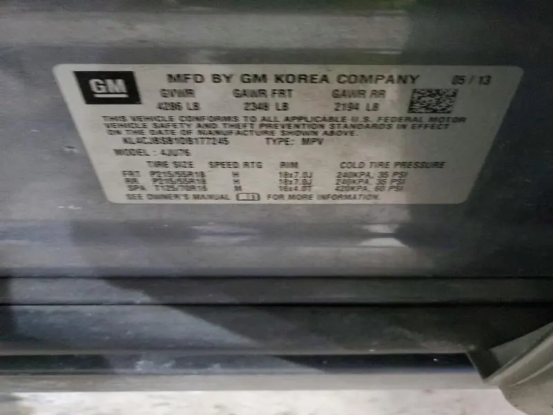2013 BUICK ENCORE CONVENIENCE  