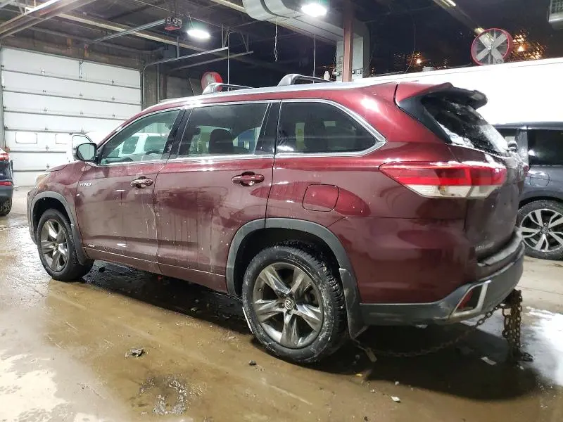 2017 TOYOTA HIGHLANDER HYBRID LIMITED  