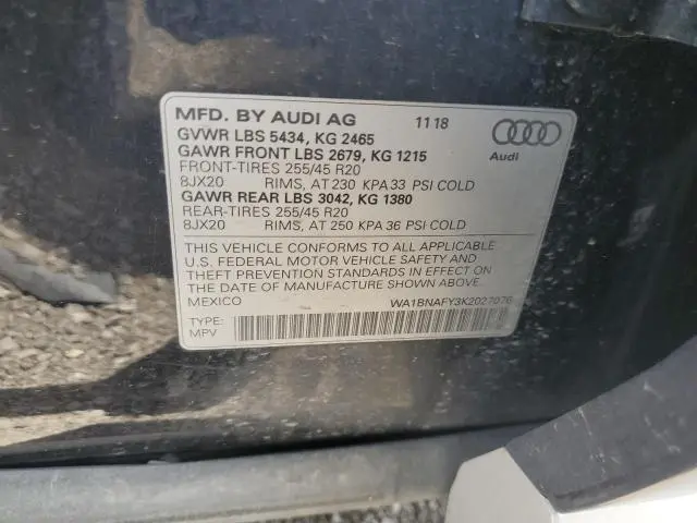 2019 AUDI Q5 PREMIUM PLUS  