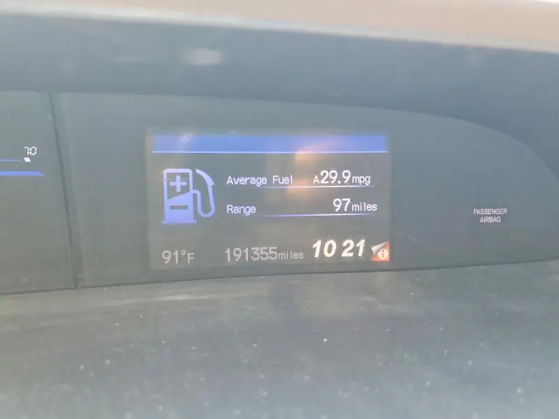 2012 HONDA CIVIC EX  