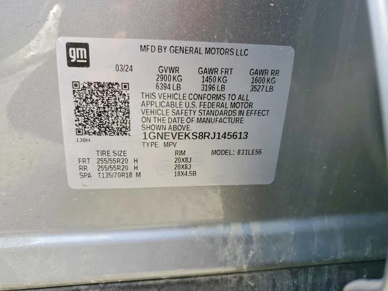 2024 CHEVROLET TRAVERSE LS  