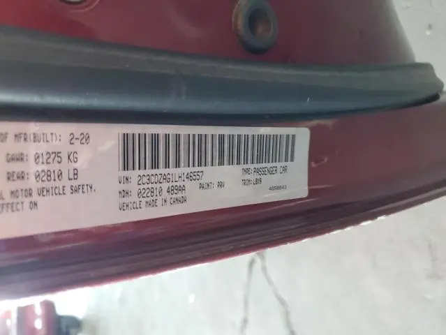 2020 DODGE CHALLENGER SXT  