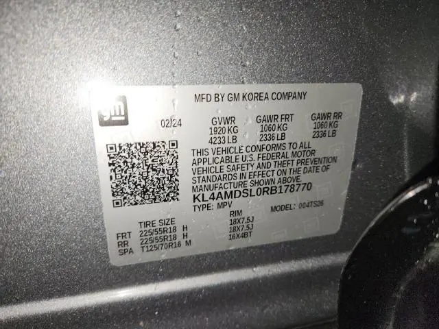 2024 BUICK ENCORE GX SPORT TOURING  