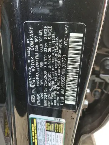 2022 GENESIS GV80 BASE  