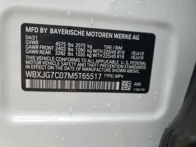 2021 BMW X1 SDRIVE28I  