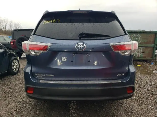 2016 TOYOTA HIGHLANDER XLE  