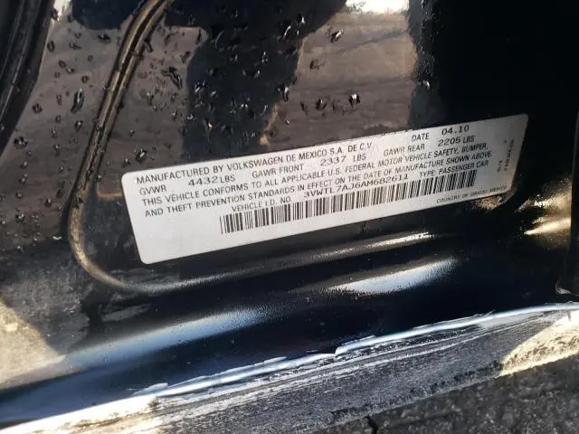 2010 VOLKSWAGEN JETTA TDI  