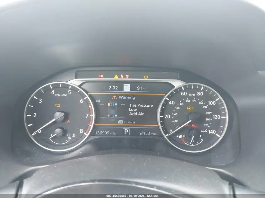 2020 NISSAN ALTIMA SL FWD