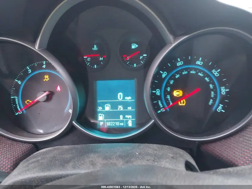 2012 CHEVROLET CRUZE 1LT