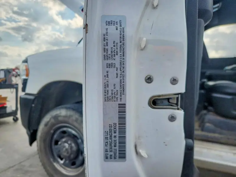 2022 RAM 2500 TRADESMAN 4WD 6.4L V8