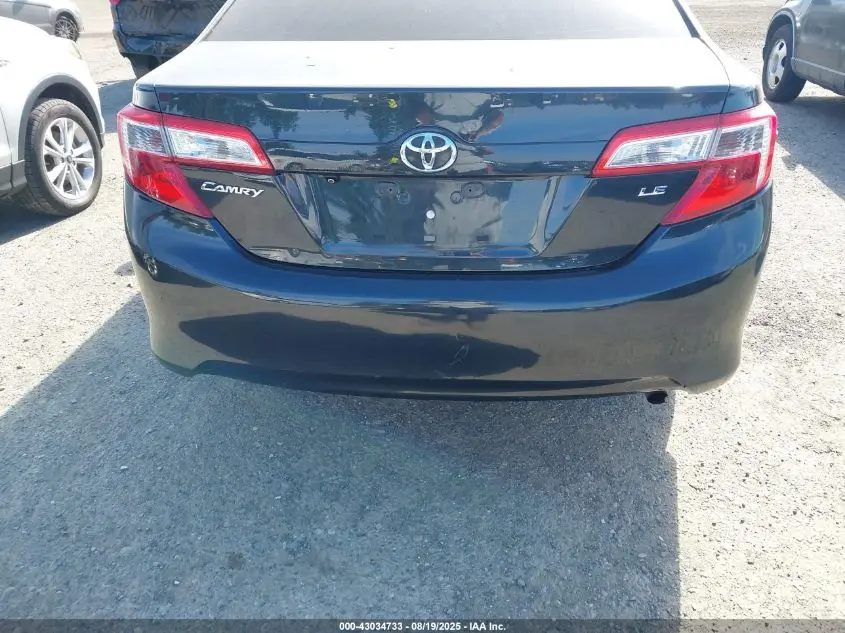 2012 TOYOTA CAMRY LE