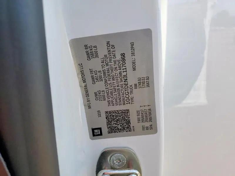 2020 CHEVROLET COLORADO Z71  