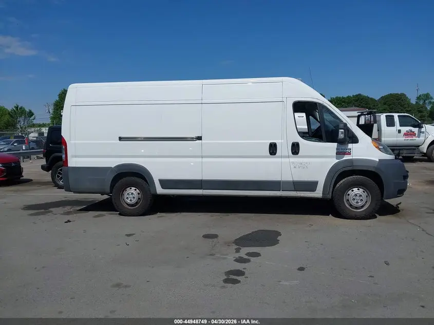 2018 RAM PROMASTER 3500 CARGO VAN HIGH ROOF 159 WB EXT