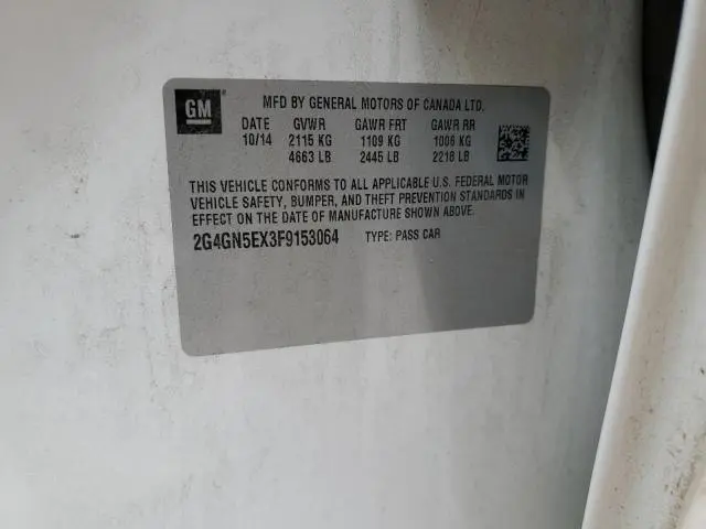 2015 BUICK REGAL PREMIUM  