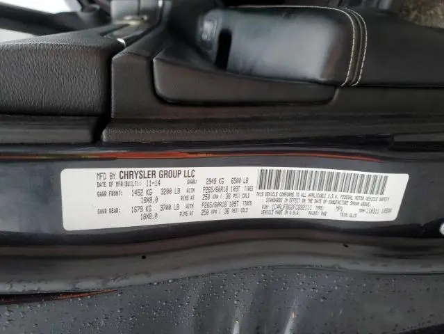 2015 JEEP GRAND CHEROKEE LIMITED  