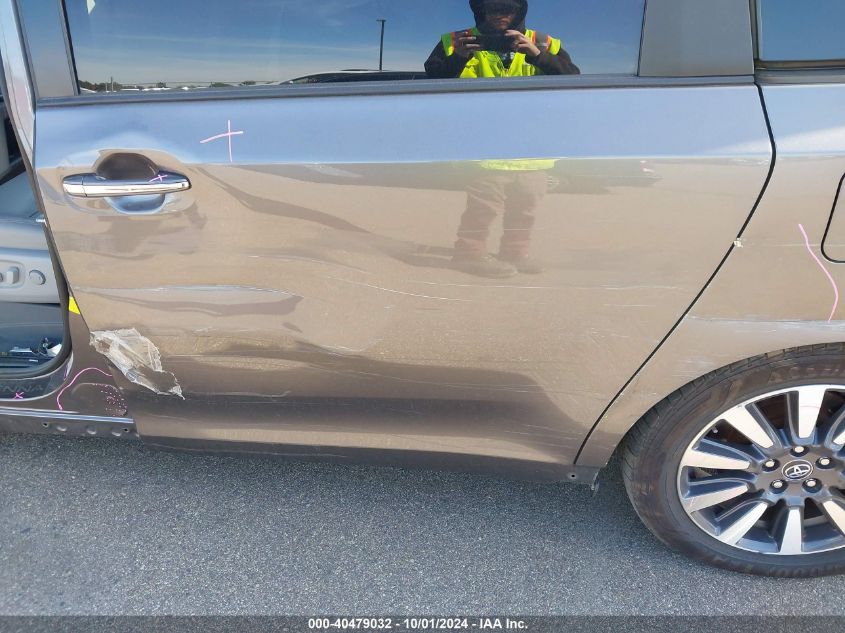 2019 TOYOTA SIENNA XLE 7 PASSENGER