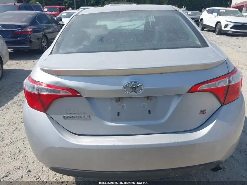 2016 TOYOTA COROLLA S