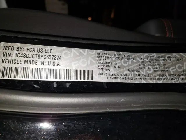 2023 DODGE DURANGO R/T  