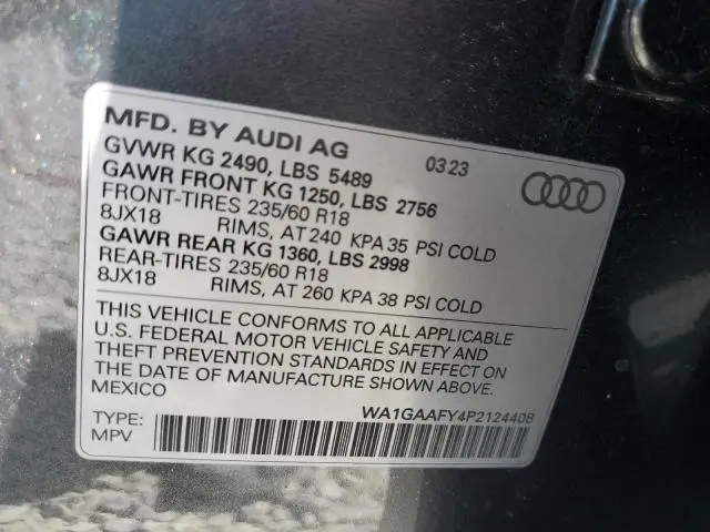 2023 AUDI Q5 PREMIUM 45  