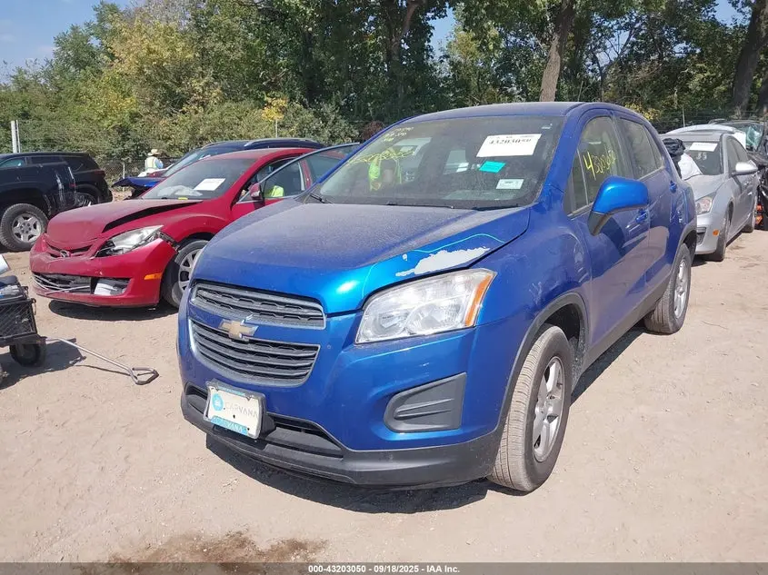 2016 CHEVROLET TRAX 1LS