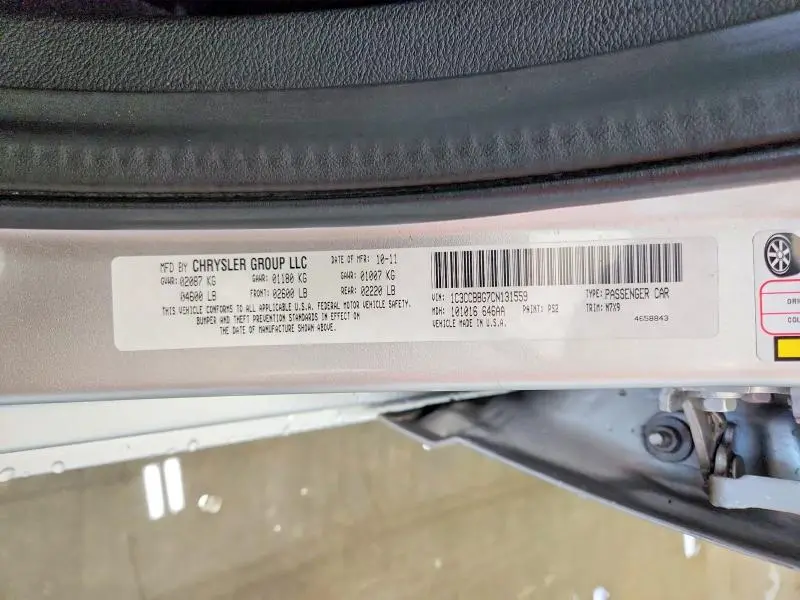 2012 CHRYSLER 200 TOURING  