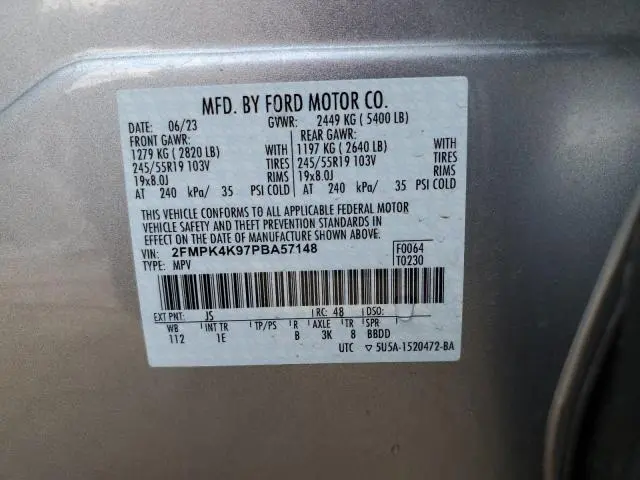 2023 FORD EDGE TITANIUM  