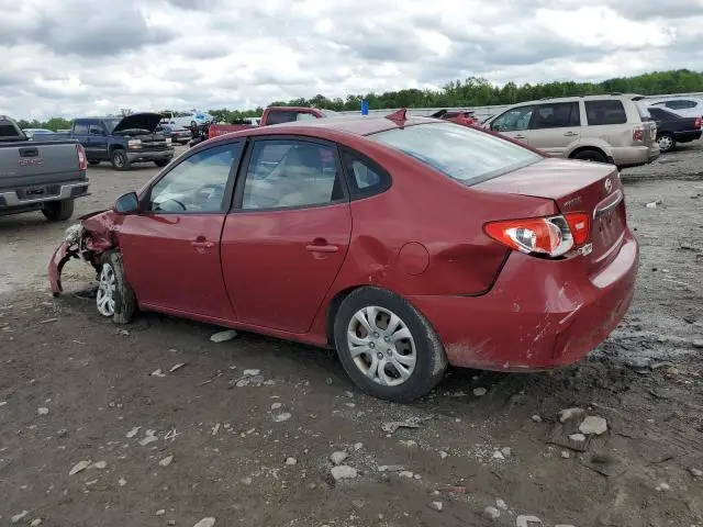 2010 HYUNDAI ELANTRA BLUE