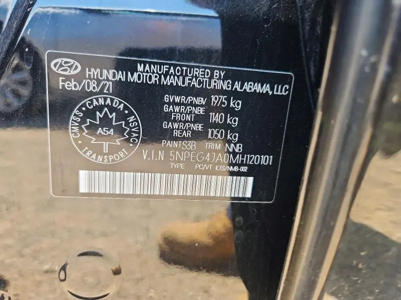 2021 HYUNDAI SONATA SE  