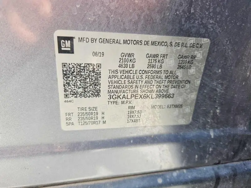 2019 GMC TERRAIN SLT  