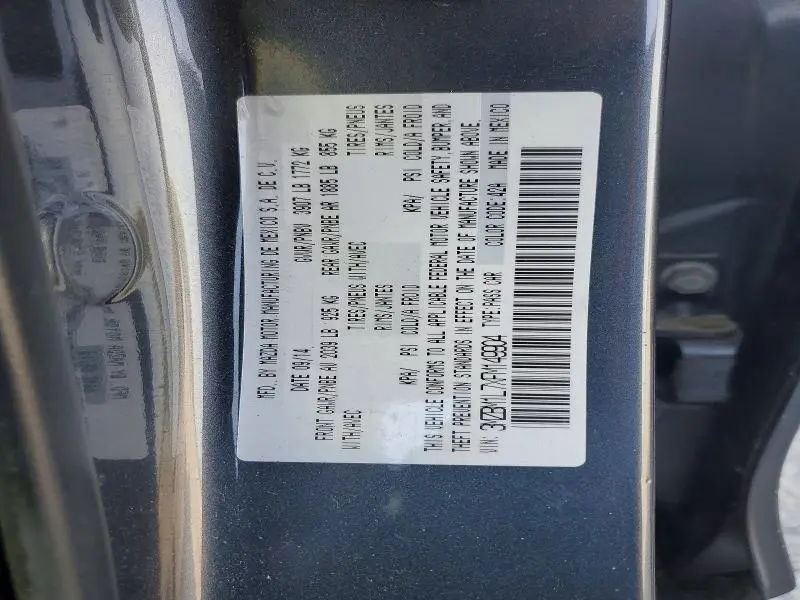 2015 MAZDA 3 TOURING  