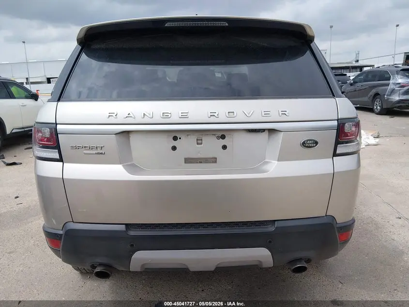 2016 LAND ROVER RANGE ROVER SPORT 3.0L V6 SUPERCHARGED HSE