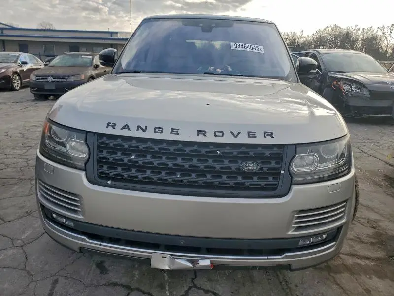 2017 LAND ROVER RANGE ROVER SUPERCHARGED  