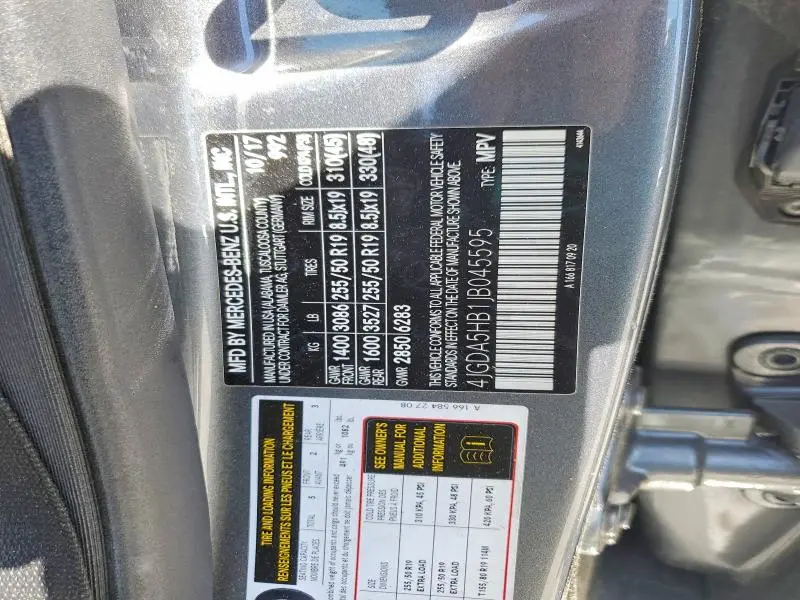 2018 MERCEDES-BENZ GLE 350 4MATIC  