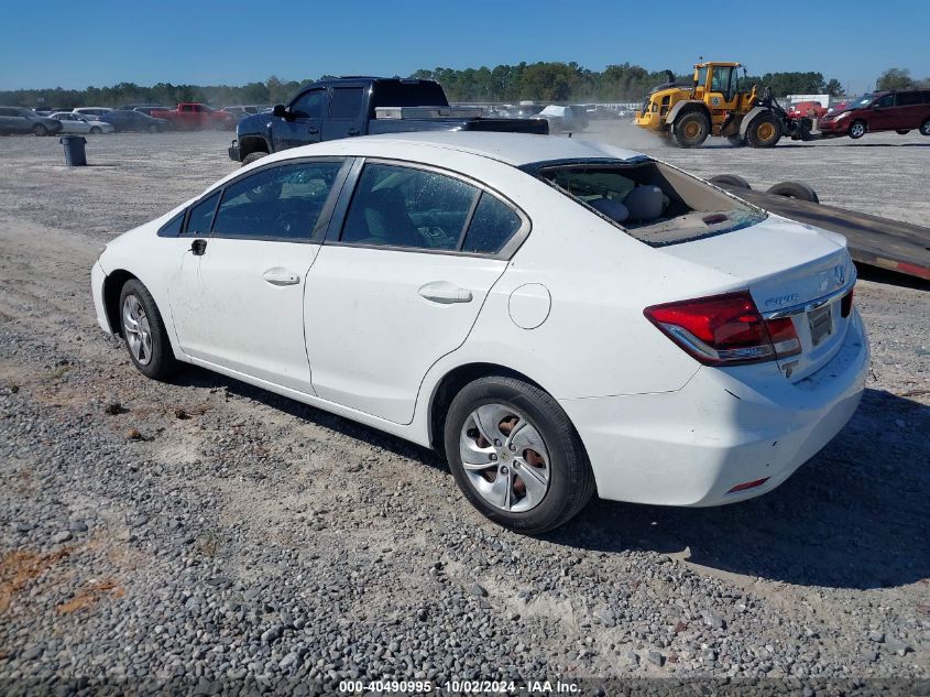 2013 HONDA CIVIC LX