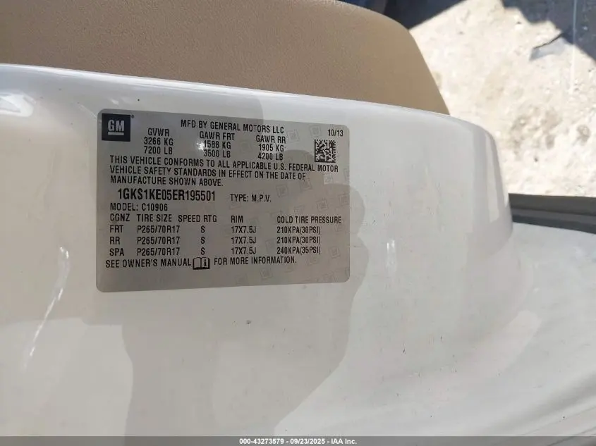 2014 GMC YUKON XL 1500 SLT