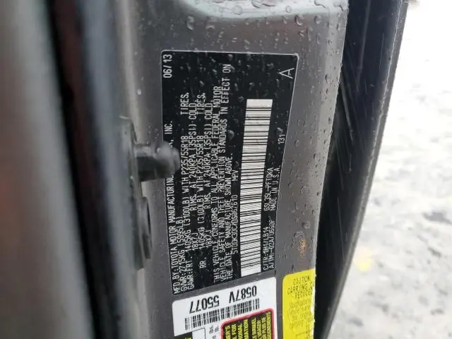 2013 TOYOTA SIENNA XLE  
