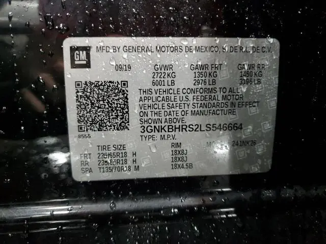 2020 CHEVROLET BLAZER 2LT  