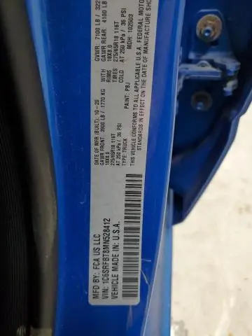 2021 RAM 1500 BIG HORN/LONE STAR  