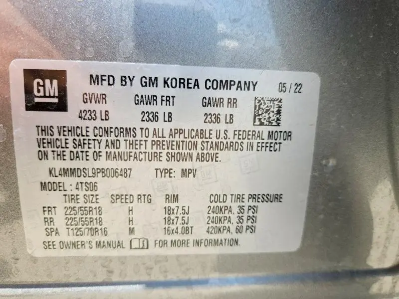 2023 BUICK ENCORE GX SELECT  