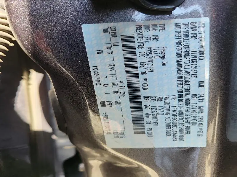 2013 FORD C-MAX PREMIUM  