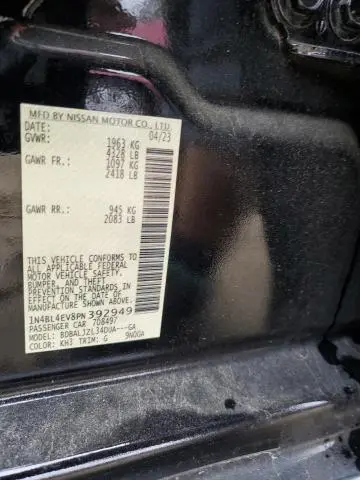 2023 NISSAN ALTIMA SL  