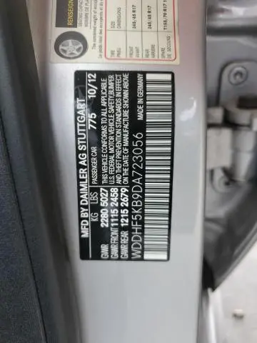 2013 MERCEDES-BENZ E 350  