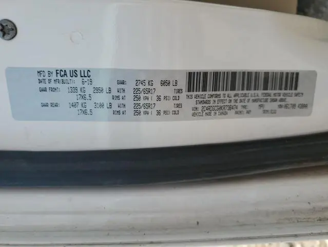 2019 DODGE GRAND CARAVAN SXT  