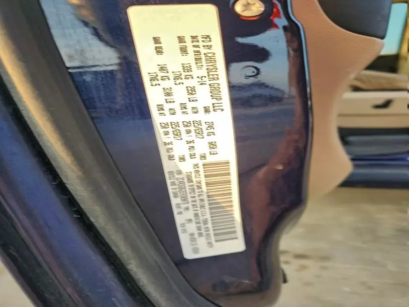 2014 DODGE GRAND CARAVAN SE  