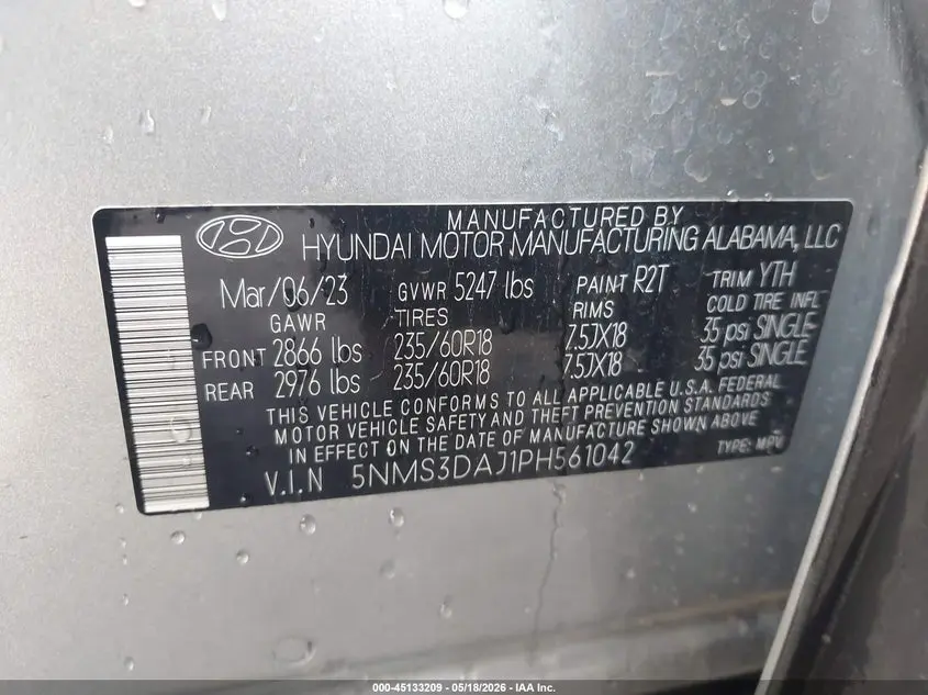 2023 HYUNDAI SANTA FE SEL