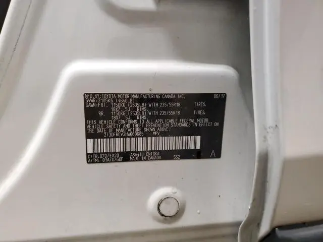 2017 TOYOTA RAV4 LIMITED  