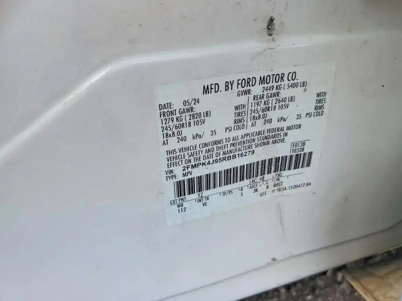 2024 FORD EDGE SEL  
