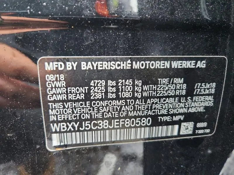 2018 BMW X2 XDRIVE28I  