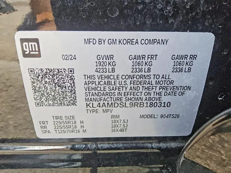 2024 BUICK ENCORE GX SPORT TOURING  